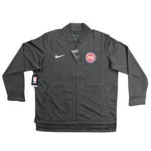 New Nike Detroit Pistons Team Issued Bomber Jacket